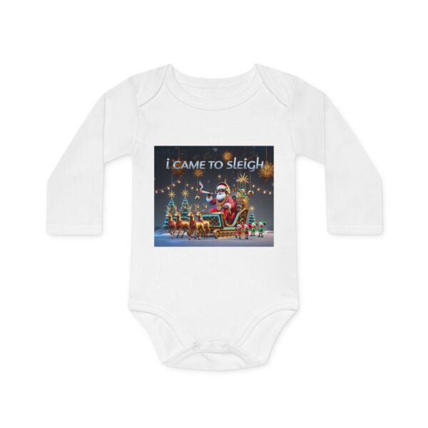 Baby Long-Sleeve Organic Bodysuit