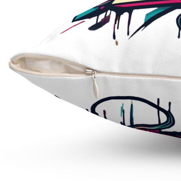 Spun Polyester Square Pillow - Image 3