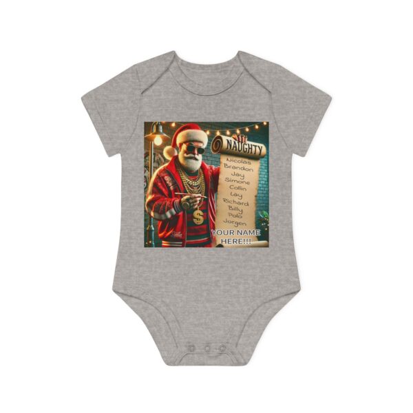 CUSTOMIZE IT!!! Baby Organic Short Sleeve Bodysuit - Image 7