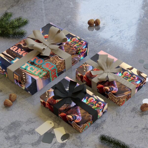 Gift Wrapping Paper Rolls, 1pc