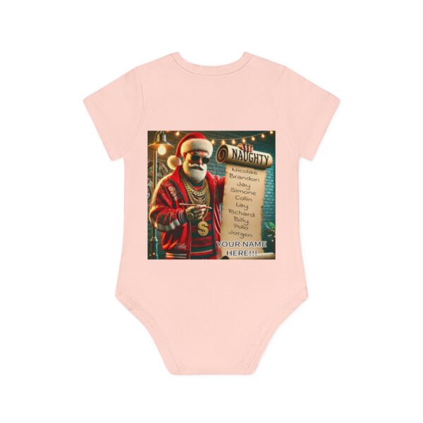 CUSTOMIZE IT!!! Baby Organic Short Sleeve Bodysuit - Image 5