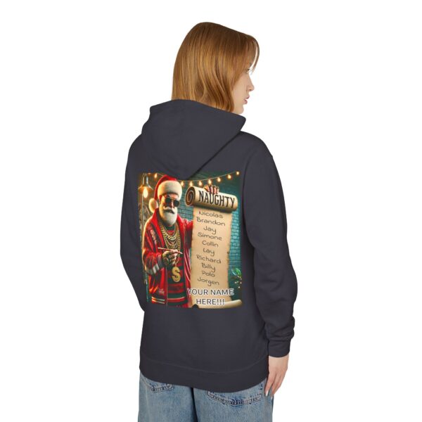 CUSTOMIZE IT !!!  Unisex Lightweight Hooded Sweatshirt - Image 4