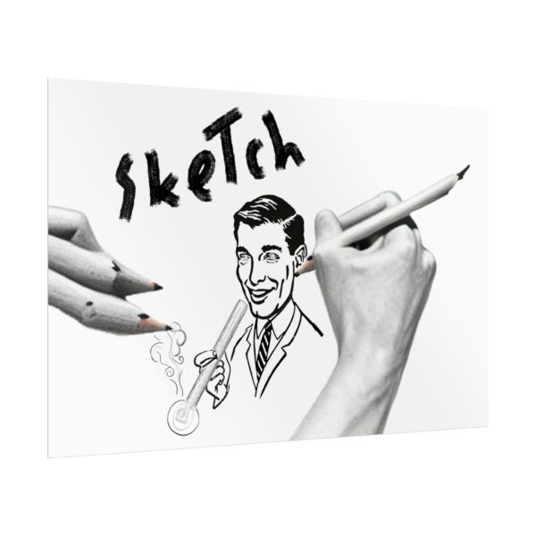 "Artistic Sketch" Rolled Posters - Image 43
