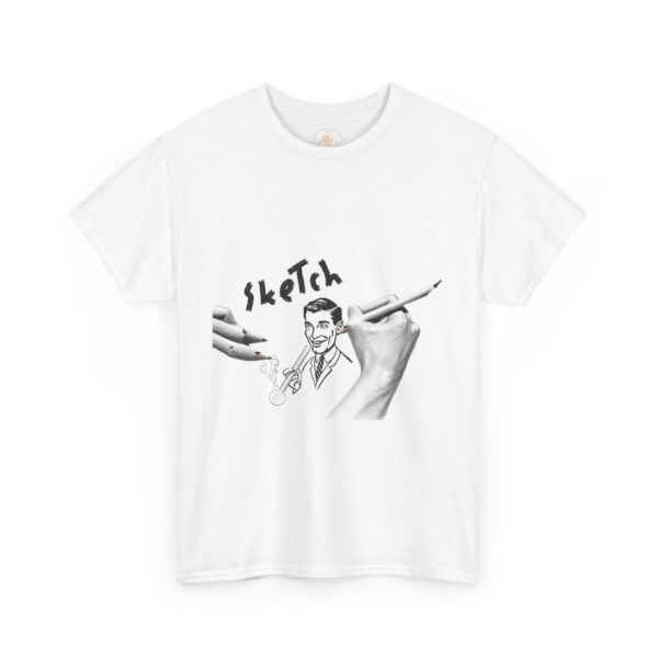 "Artistic Sketch" Graphic Shirt - Image 3