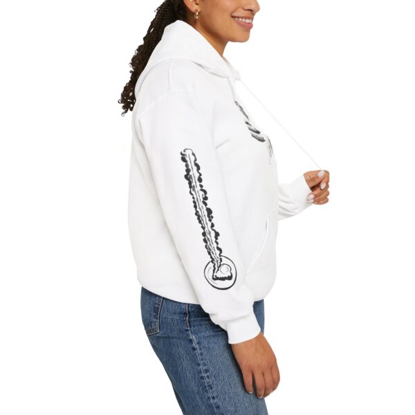 "Artistic Sketch" Heavy Blend™ Hooded Sweatshirt - Image 5