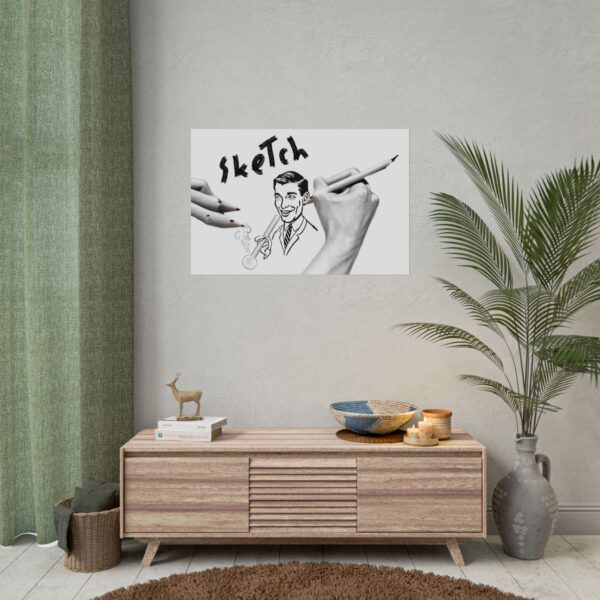 "Artistic Sketch" Rolled Posters - Image 24