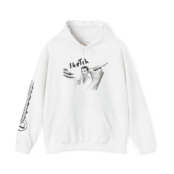 "Artistic Sketch" Heavy Blend™ Hooded Sweatshirt