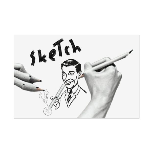 "Artistic Sketch" Rolled Posters - Image 21