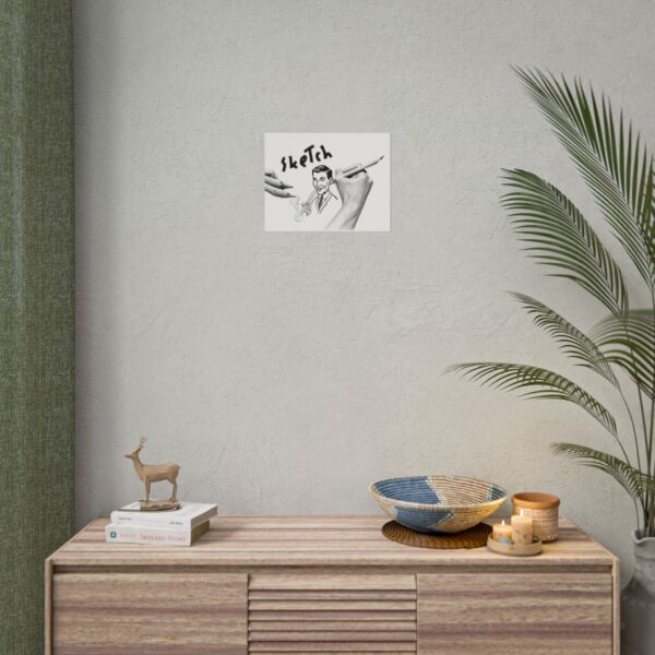 "Artistic Sketch" Rolled Posters - Image 48