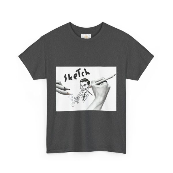 "Artistic Sketch" Graphic Shirt - Image 7