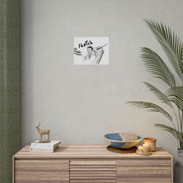 "Artistic Sketch" Rolled Posters - Image 16