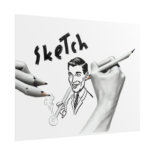 "Artistic Sketch" Rolled Posters - Image 47