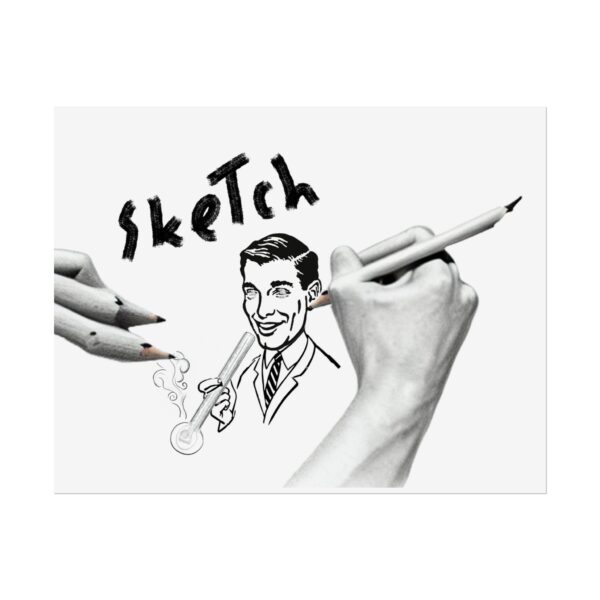 "Artistic Sketch" Rolled Posters - Image 17