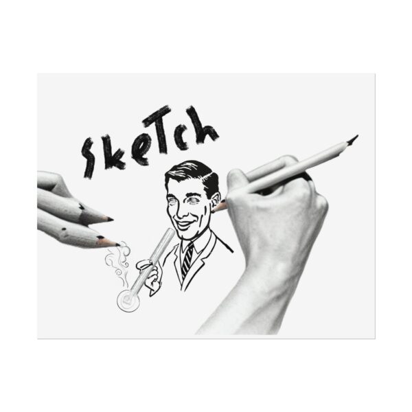 "Artistic Sketch" Rolled Posters - Image 13