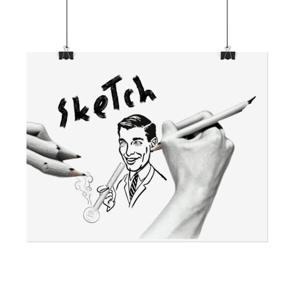 "Artistic Sketch" Rolled Posters - Image 18