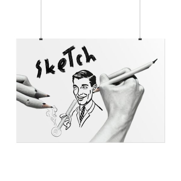 "Artistic Sketch" Rolled Posters - Image 58