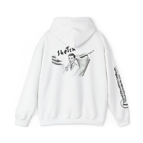 "Artistic Sketch" Heavy Blend™ Hooded Sweatshirt - Image 2