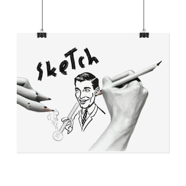 "Artistic Sketch" Rolled Posters - Image 14