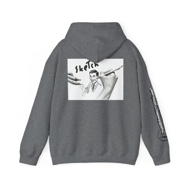 "Artistic Sketch" Heavy Blend™ Hooded Sweatshirt - Image 13