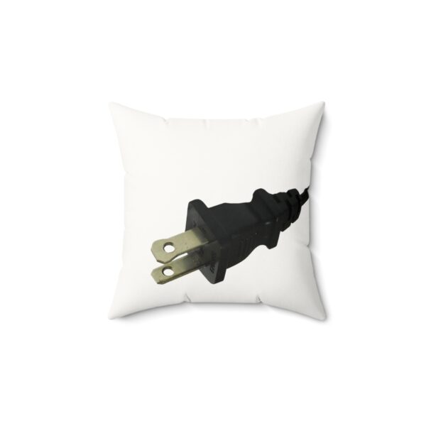 Urban "Plug Life" Suede Pillow - Image 2