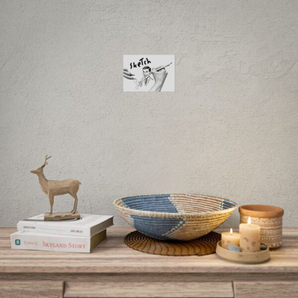 "Artistic Sketch" Rolled Posters - Image 4