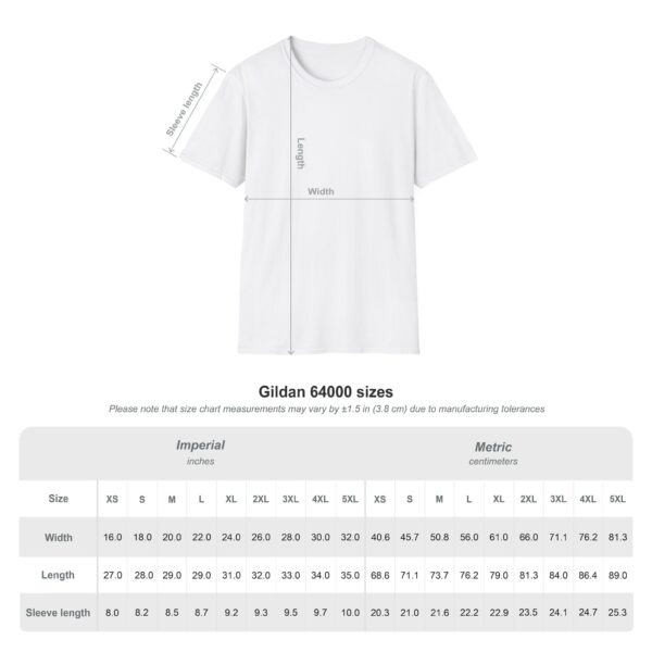 "Spil The T" Softstyle T-Shirt - Image 4