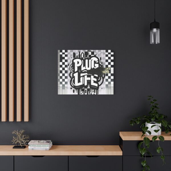 "Plug Life" Canvas Art - Image 7