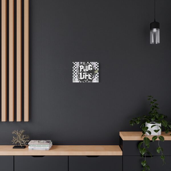 "Plug Life" Canvas Art - Image 4