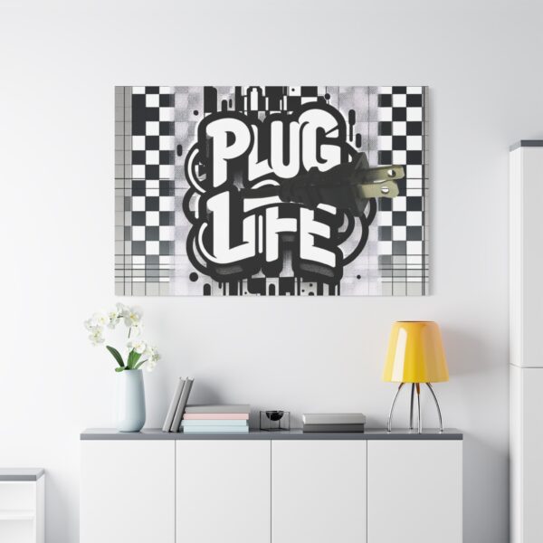 "Plug Life" Canvas Art - Image 10
