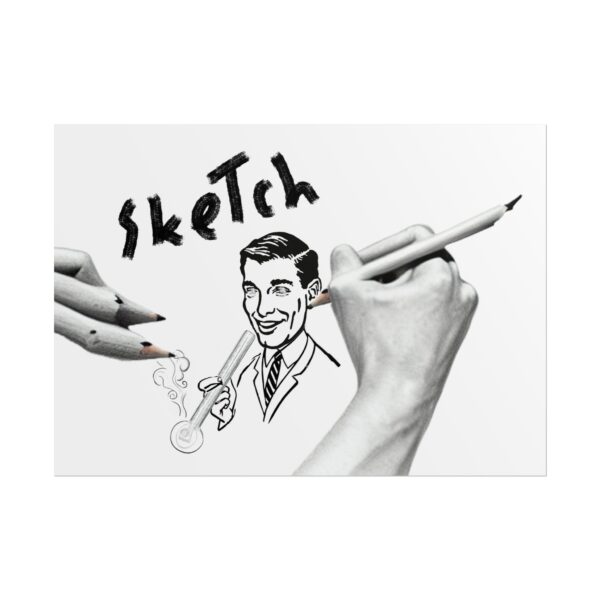 "Artistic Sketch" Rolled Posters - Image 9