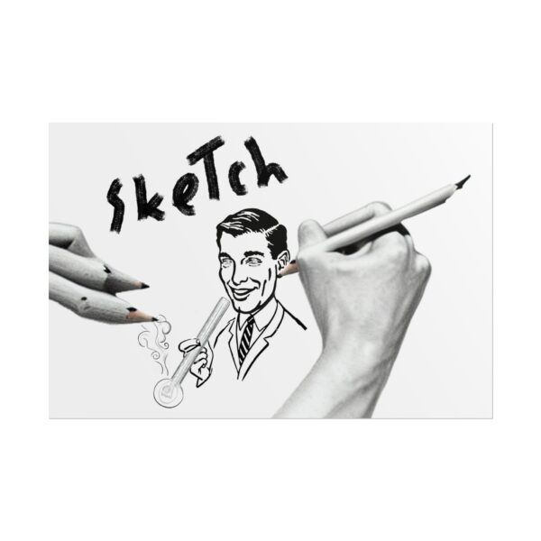 "Artistic Sketch" Rolled Posters - Image 53