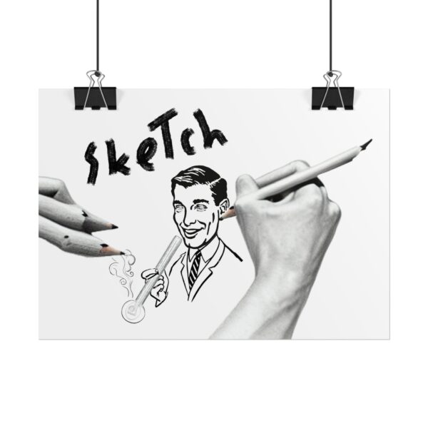 "Artistic Sketch" Rolled Posters - Image 10