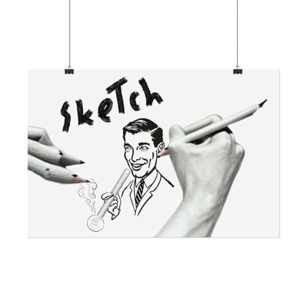 "Artistic Sketch" Rolled Posters - Image 38