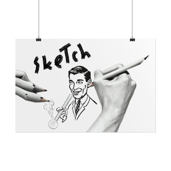 "Artistic Sketch" Rolled Posters - Image 50