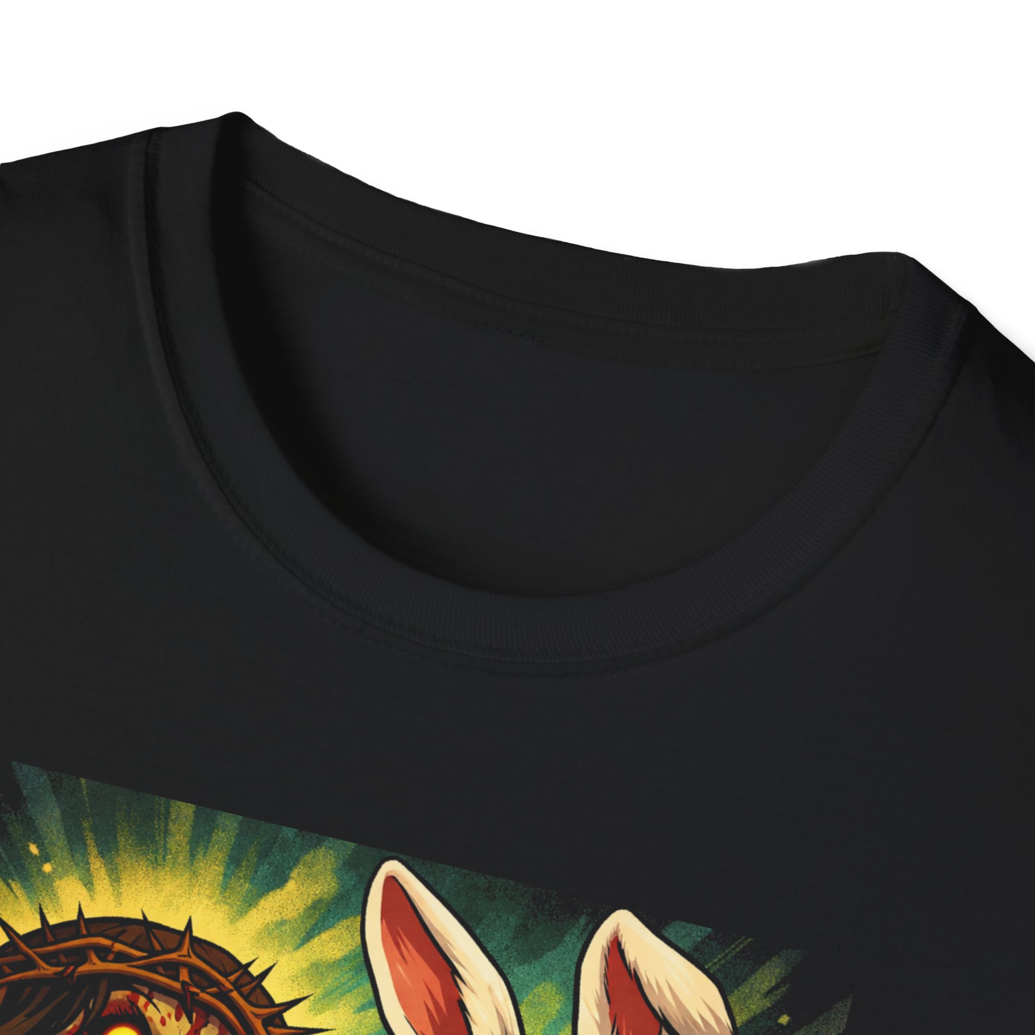 T-Shirt — "Happy Zombie Jesus Day" Horror Easter Graphic Tee - Image 3